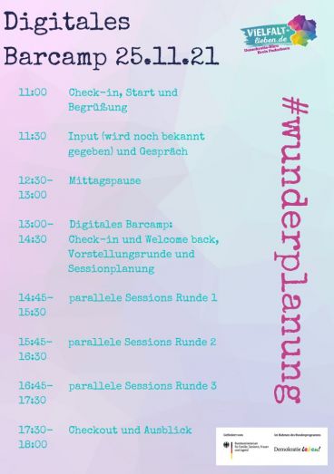 Programm Barcamp